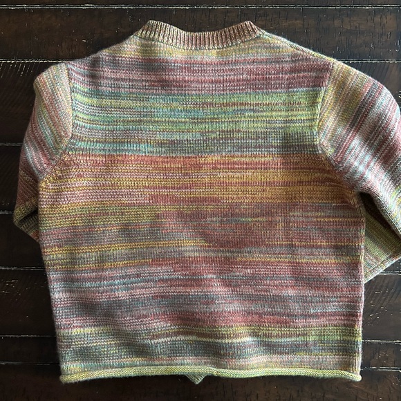 ELDER STATESMAN CREWNECK SWEATER STRIPES - Picture 3 of 6